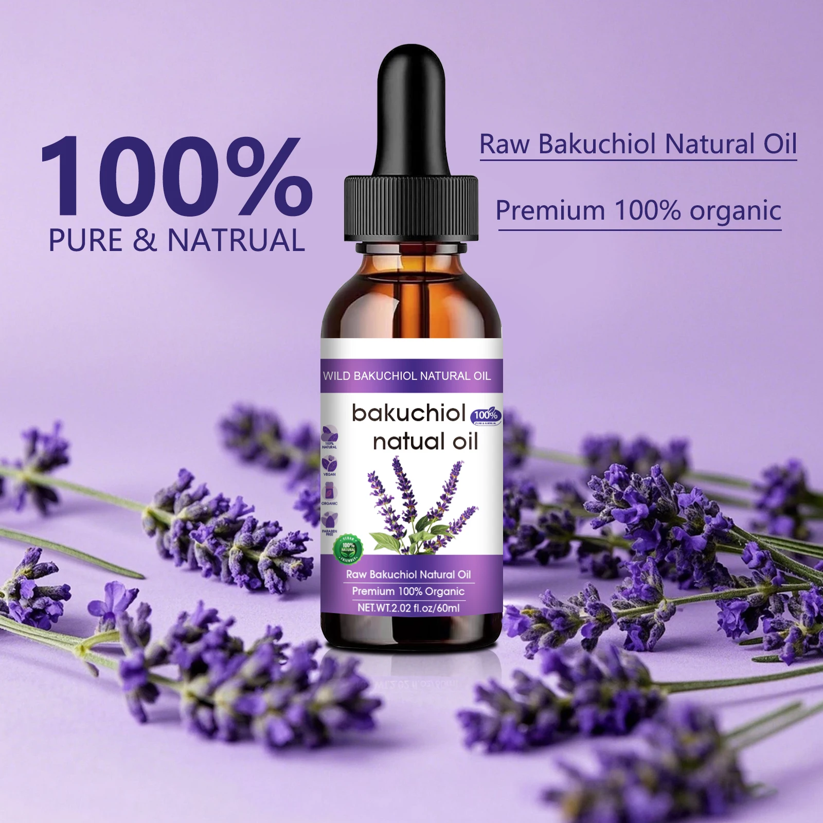 Botanical Anti-Aging Face Oil  - Bakuchiol Retinol Alternative ulasan dan harga