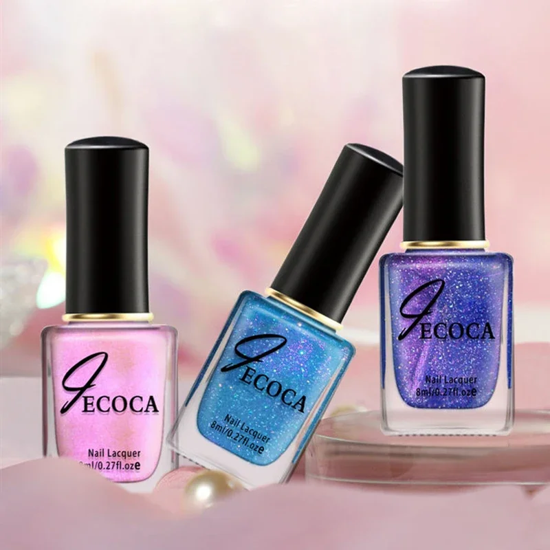 Glitter Nail Polish Rainbow Na - Cucumber Cooling Gel ulasan dan harga